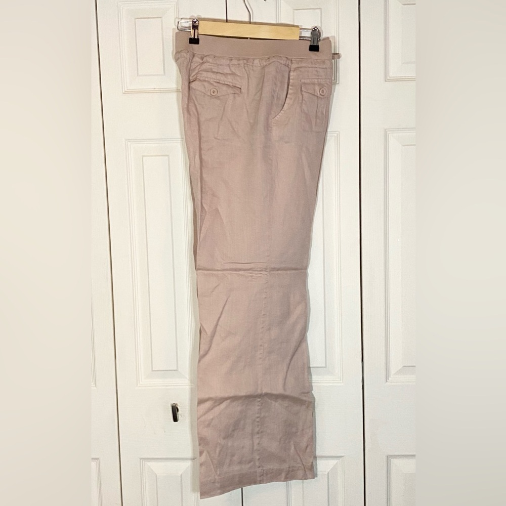 Sandro Women’s Mauve Linen Pants